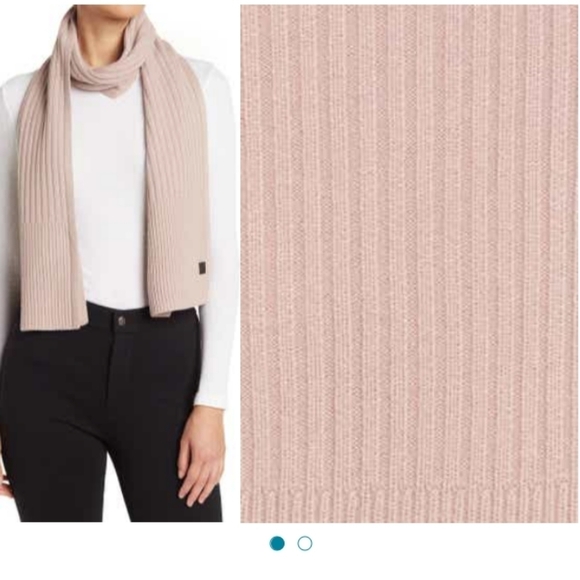 All SAINTS - women's  blush rib mix scarf - Picture 6 of 7